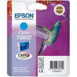 Epson Hummingbird Singlepack Cyan T0802 Claria Photographic Ink