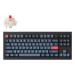 Keychron V3 Max keyboard Universal USB + RF Wireless + Bluetooth QWERTY UK English Black, Grey