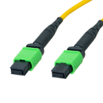 LogiLink MPO Patch Cord 12 cores OS2, MPO/APC F/F, Type B, 15 m