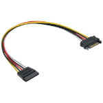 InLine SATA Power Supply Extension Cable male / female 0.50m