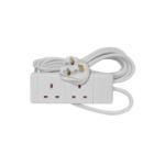 Mercury 429.767UK power extension 3 m 2 AC outlet(s) Indoor White