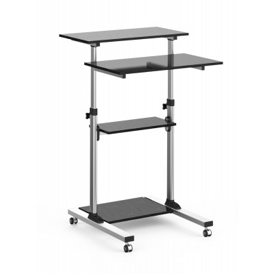 Image of Techly ICA-TB-TPM-3 standing desk Black