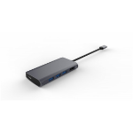 LMP 17104 laptop dock & poortreplicator USB 3.2 Gen 1 (3.1 Gen 1) Type-C Grijs
