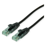 ROLINE Recycled Material 21.45.3150 networking cable Black 0.5 m Cat6a U/UTP (UTP)