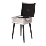 Denver VPR-250 audio turntable Black, Grey