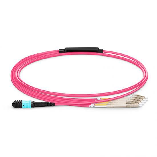 Lanview LVO230502-MTP InfiniBand/fibre optic cable 2 m LC Violet