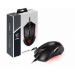 MSI CLUTCH GM08 Optical Gaming Mouse '4200 DPI Optical Sensor, 6 Programmable button, Symmetrical design, Durable switch with 10+ Million Clicks, Weight Adjustable, Red LED'