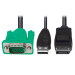Tripp Lite P778-006-DP toetsenbord-video-muis (kvm) kabel Zwart, Groen 1,83 m