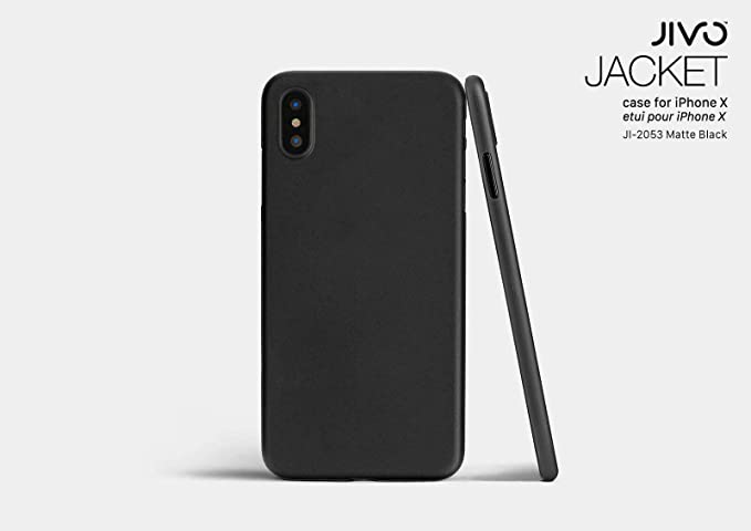 Image of Jivo Technology Jacket for iPhone X � Matte Black