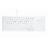 Contour Design Active Key AK-C4400 toetsenbord Medisch USB + PS/2 Duits Wit