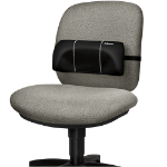 Fellowes 8042101 backrest Black Fabric, Foam Padded backrest -