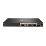 HPE Aruba Networking CX 6300M 24-port Smart Rate 1/2.5/5GbE Class 6 PoE and 4-port SFP56 Switch