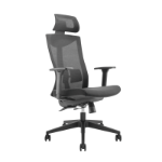 LogiLink Premium Office Chair, mesh back, black