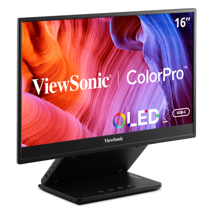 Viewsonic VP Series VP16-OLED computer monitor 40.6 cm (16") 1920 x 1080 pixels Full HD Black