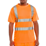 BEESWIFT Crew Neck T-Shirt Orange L