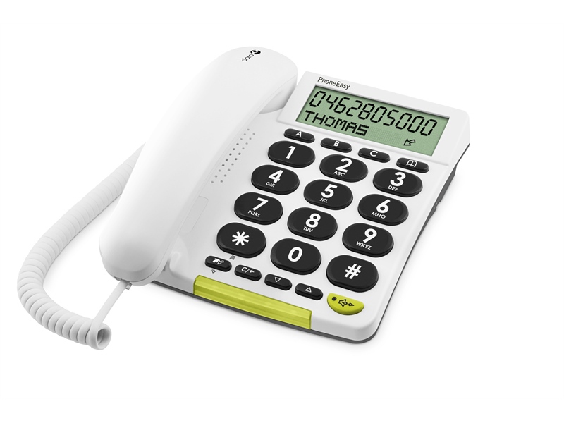 Image of Doro 312cs Analog telephone Caller ID White