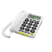 Doro 312cs Analog telephone Caller ID White