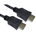 Cables Direct 77HDMI-018 HDMI cable 1.8 m HDMI Type A (Standard) Black