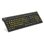 Logickeyboard LKB-LPYB-BJPU-DE keyboard Office USB QWERTZ German Black