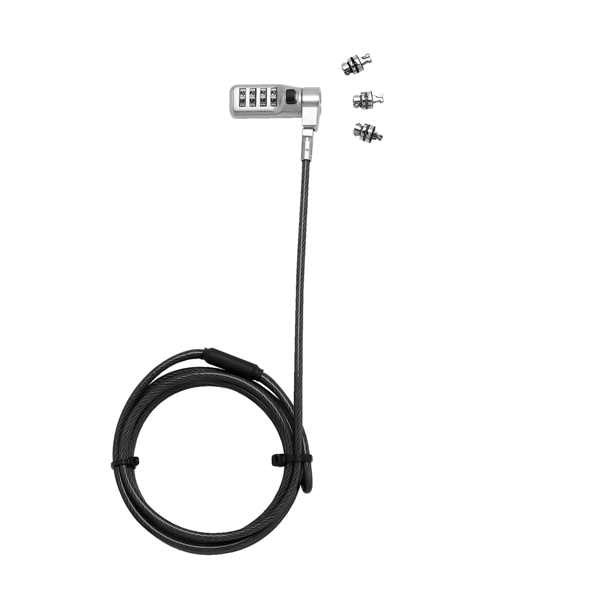 Photos - Cable (video, audio, USB) Dicota D31717 cable lock Black 2 m 
