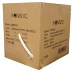 Vonnic CB500W coaxial cable 5984.3" (152 m) RG59 + 18/2 White