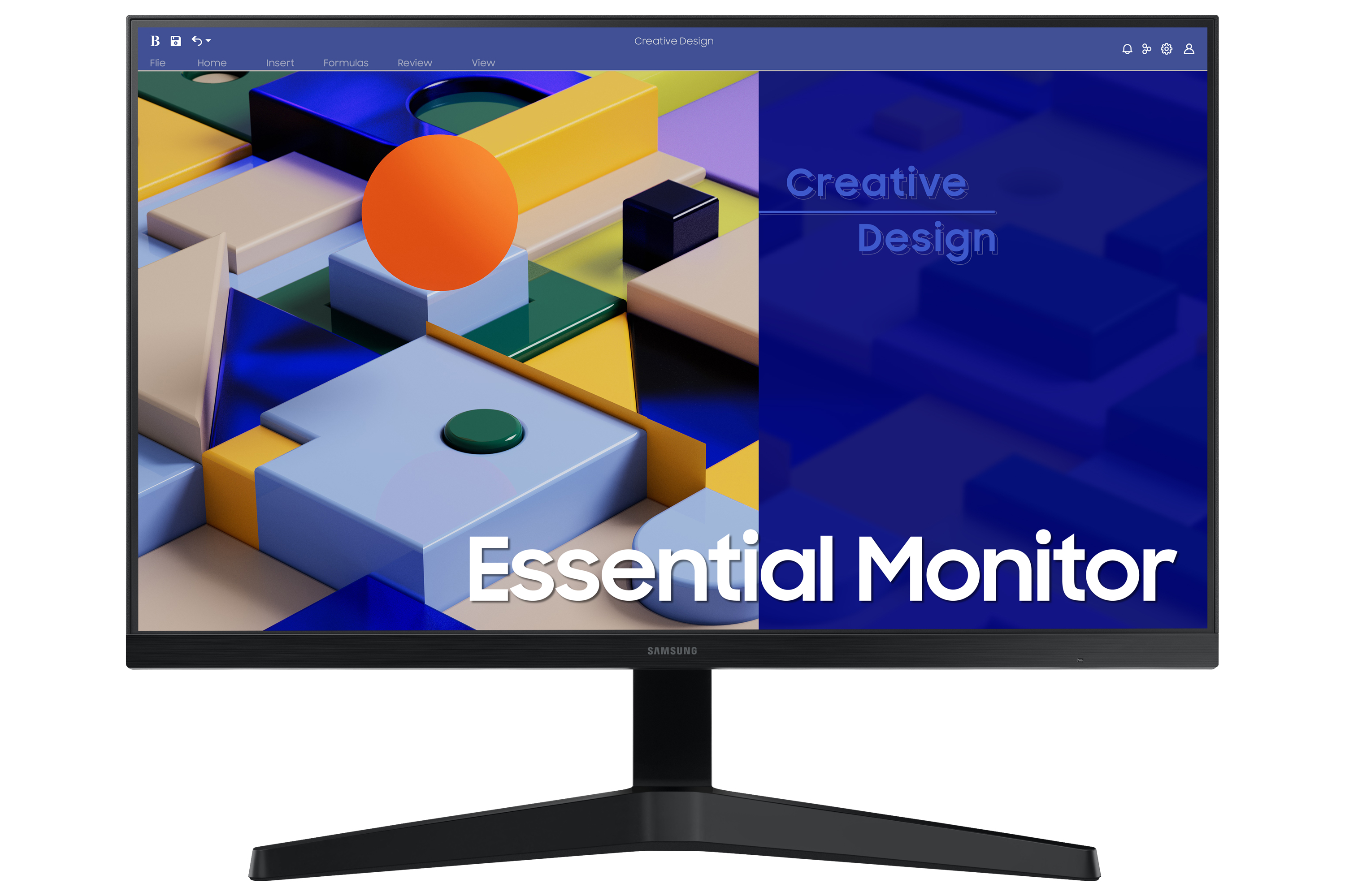 Image of Samsung S24C312EAU computer monitor 61 cm (24") 1920 x 1080 pixels...