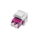 Digitus DN-96019-1-K glasvezeladapter LC/LC 1 stuk(s) Violet