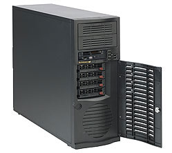 Supermicro CSE-733TQ-500B computer case Mini Tower Black 500 W, 0 in ...