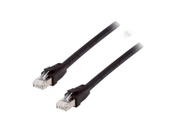 Image of Equip Cat 8.1 S/FTP (PIMF) Patch Cable, LSOH, 3.0m, Black