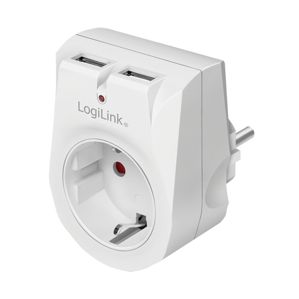 Image of LogiLink PA0246 power plug adapter White