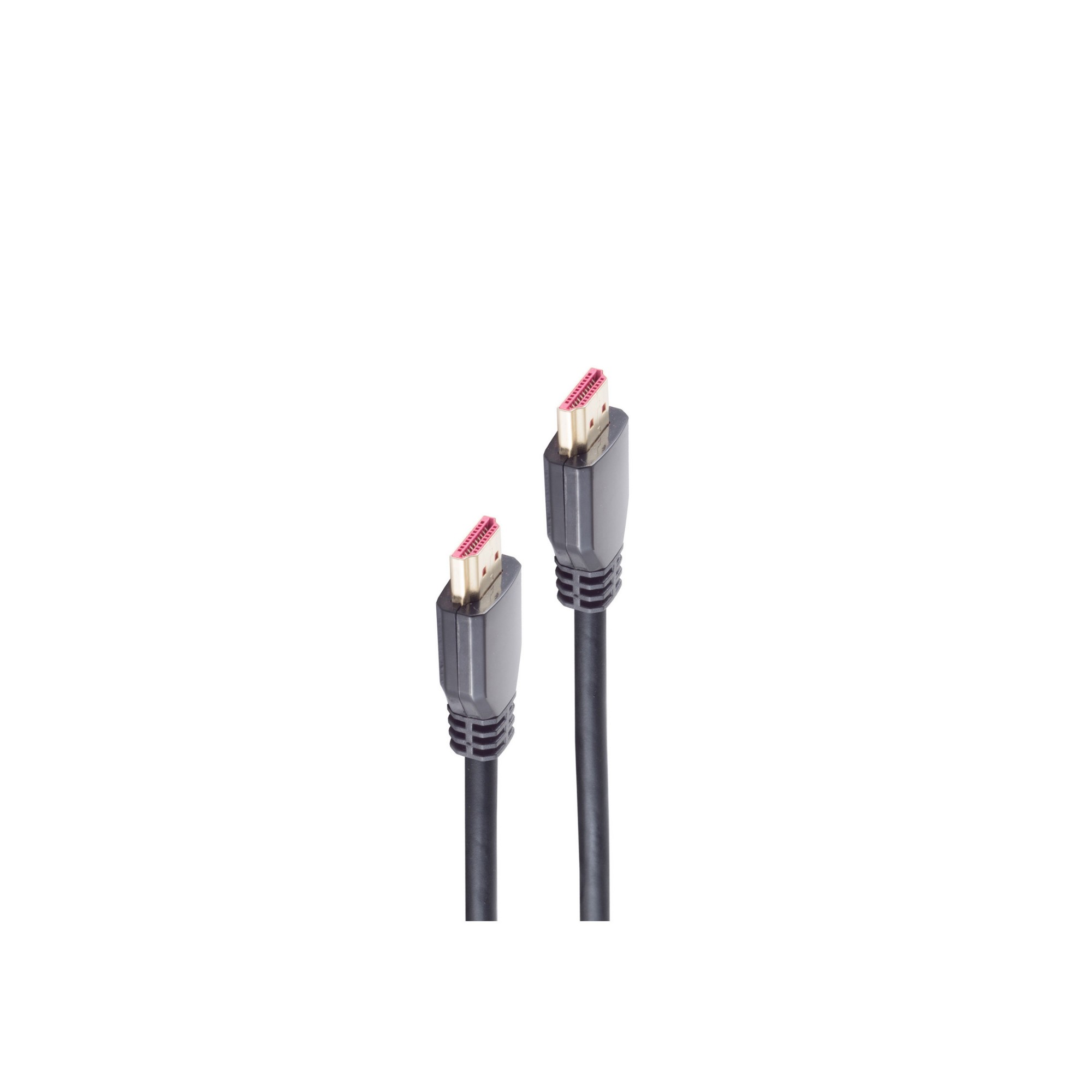 EU Product - Ultra HDMI Anschlusskab., 8K, ABS, schwarz, 0,5m thumbnail