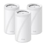 TP-Link Deco BE85 (3-Pack) Tri-band (2.4 GHz / 5 GHz / 6 GHz) Wi-Fi 7 (802.11be) White 4 Internal