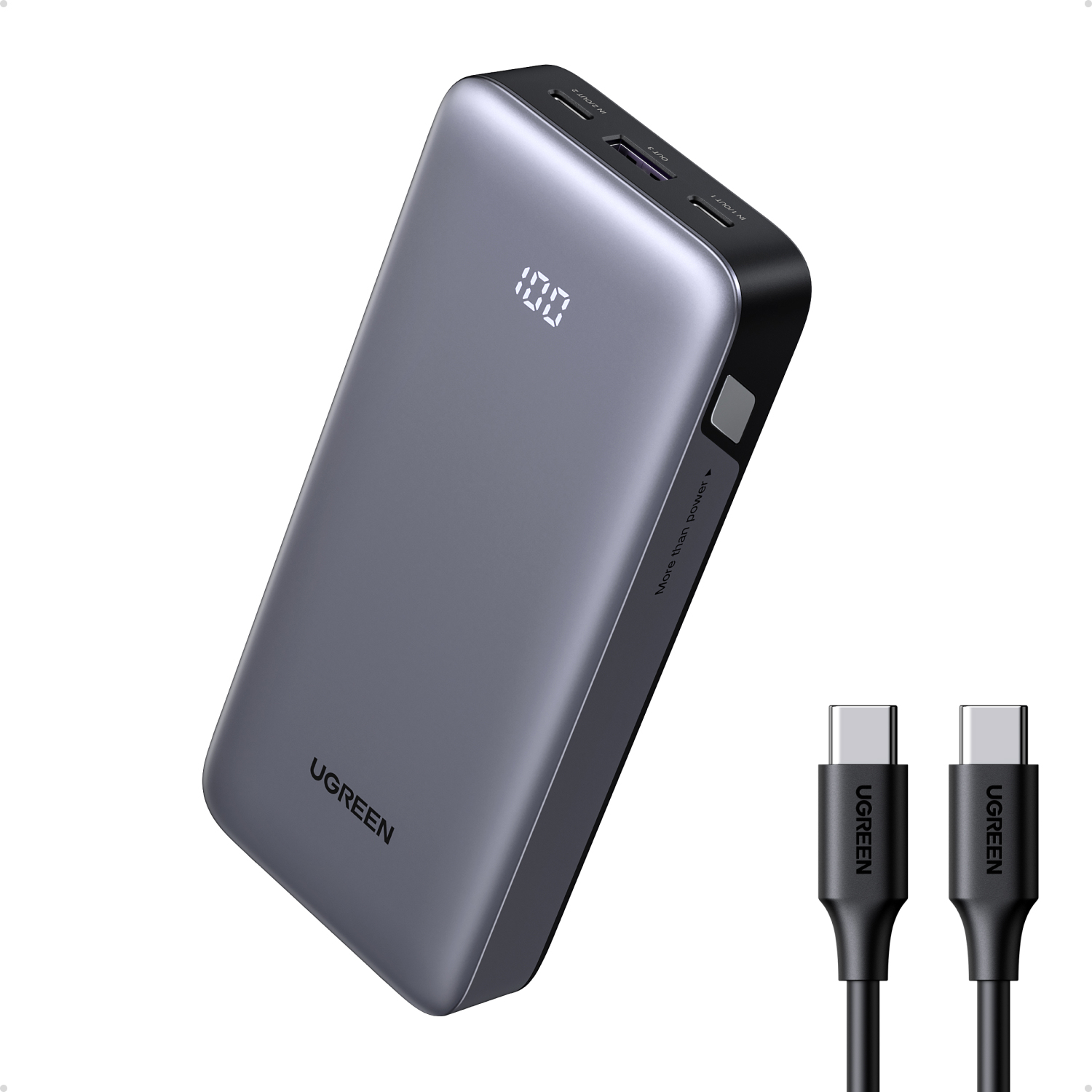Ugreen 20000mAh Power Bank 30W 2C1A