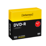 Intenso DVD-R 4.7GB, 16x 10 pc(s)