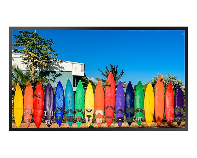 Samsung LH46OMBEBGBXEN Signage Display Digital signage flat panel 116.8 cm (46") VA Wi-Fi 4000 cd/m² Full HD Black Built-in processor Tizen 5.0 24/7