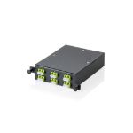Digitus MPO cassette, multimode OM5, LC/DX, LC to MPO, for 4 cassette fields