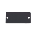 Kramer Electronics W-BLANK(B) wall plate/switch cover Black