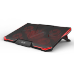 Inca INC-611GMS notebook cooling pad 43.2 cm (17") 2200 RPM Black, Red