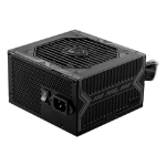 Tactus MSI MAG A550BN UK PSU '550W, 80 Plus Bronze certified, 12V Single-Rail, DC-to-DC Circuit, 120mm Fan, Non-Modular, Sleeved Cables, ATX Power Supply Unit, UK Powercord, Black'