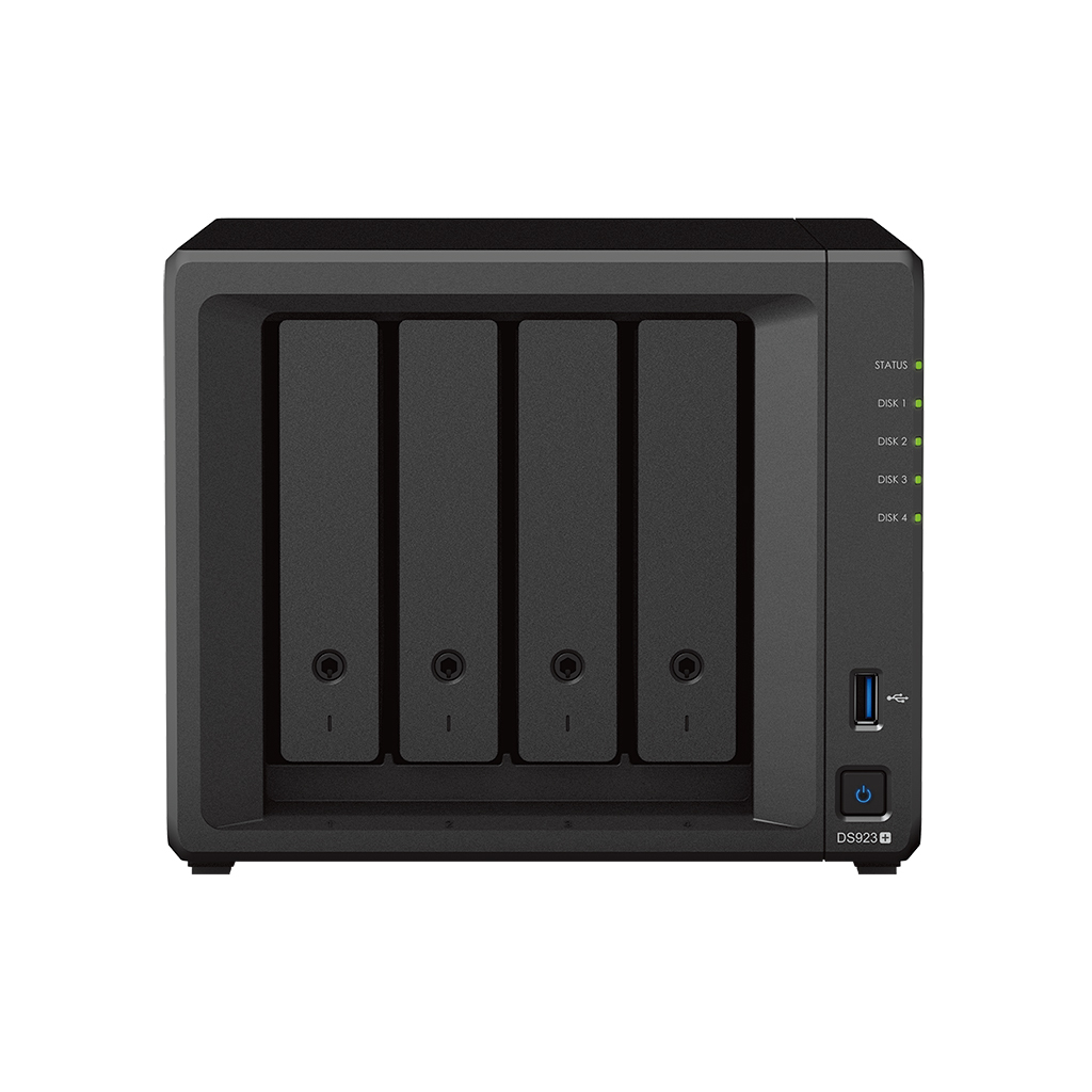 DS923+/16T/4X4T SYNOLOGY DS923+ 4 bay NAS, 16TB 4x4T SATA HDD