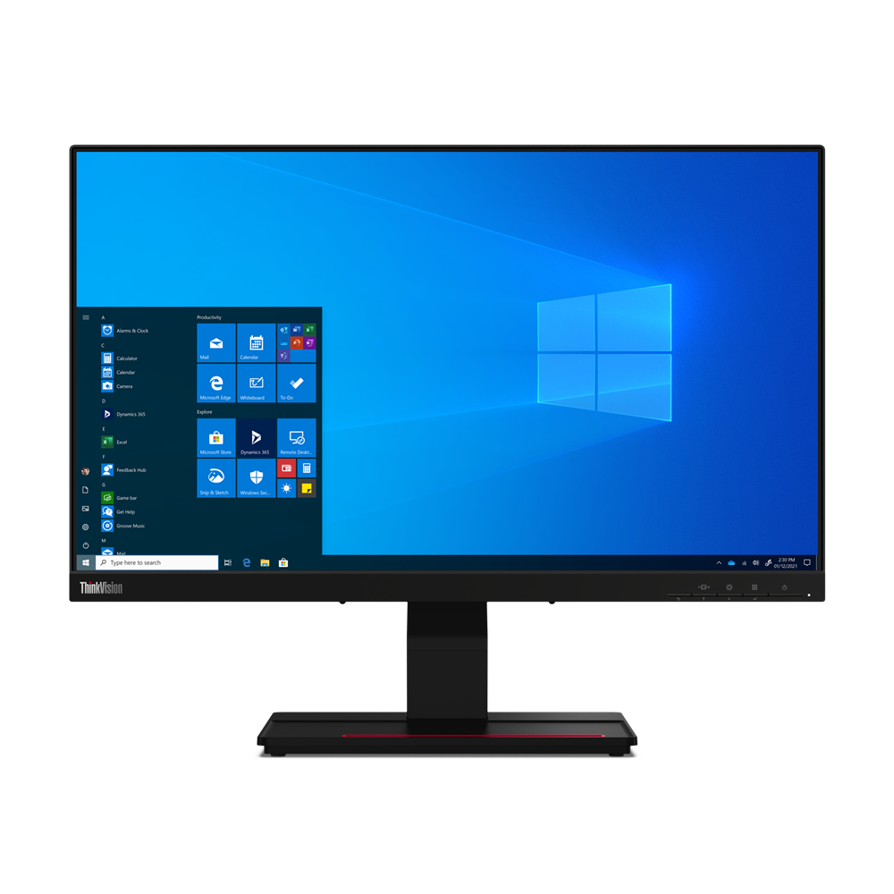 Image of Lenovo ThinkVision T24t-20 60.5 cm (23.8") 1920 x 1080 pixels Full...