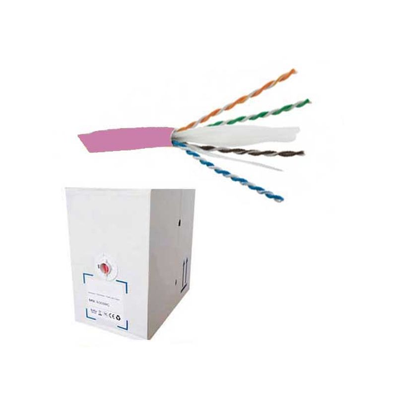 Image of FDL CAT.6 UTP STRANDED PATCH CABLE LSZH (305M BOX) - VIOLET