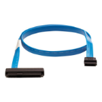 Hewlett Packard Enterprise P06307-B21 Serial Attached SCSI (SAS) cable Blue
