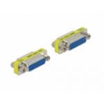 DeLOCK 65113 tussenstuk voor kabels D-Sub 26pin Zilver
