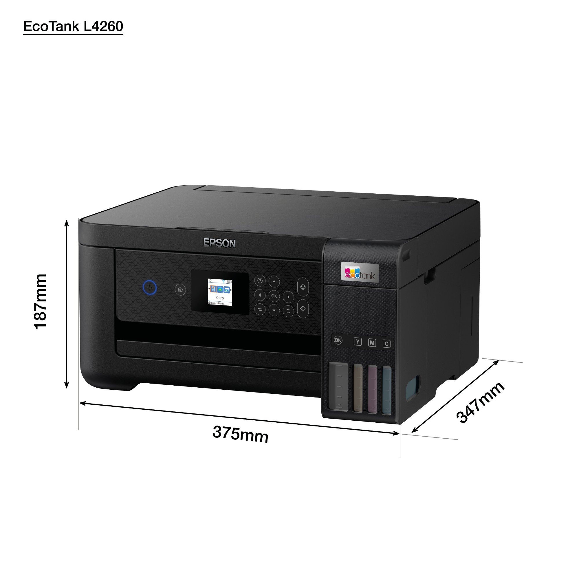 Impresora Multifuncional Epson L4260 Wi-Fi / USB 2.0 - C11CJ63301