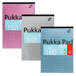 Pukka Pukka Refill Pad A4 160 Pages Asstd PK6