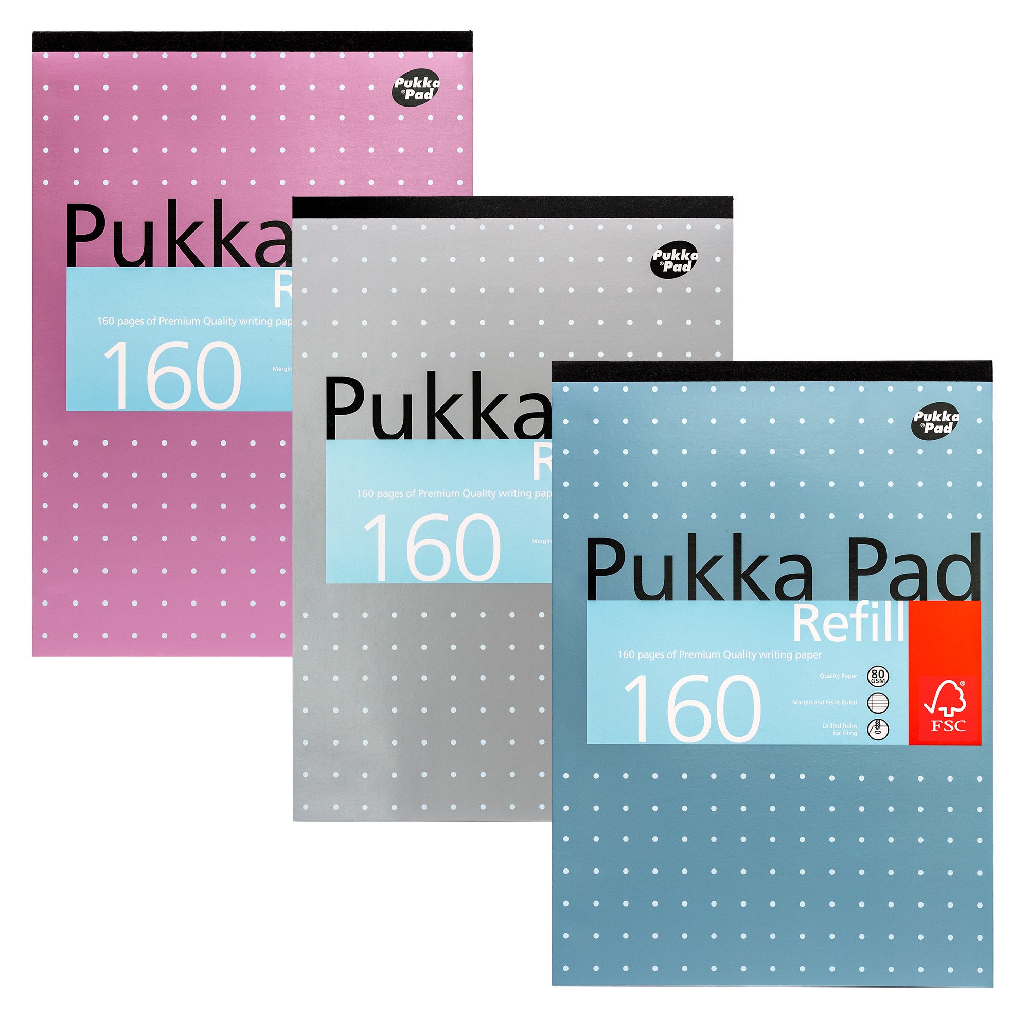 Pukka A4 Refill Pad FSC Mix (Pack of 6) thumbnail