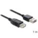 DeLOCK EASY-USB 2.0-A - USB 2.0-A, 1m USB Kabel USB A Schwarz