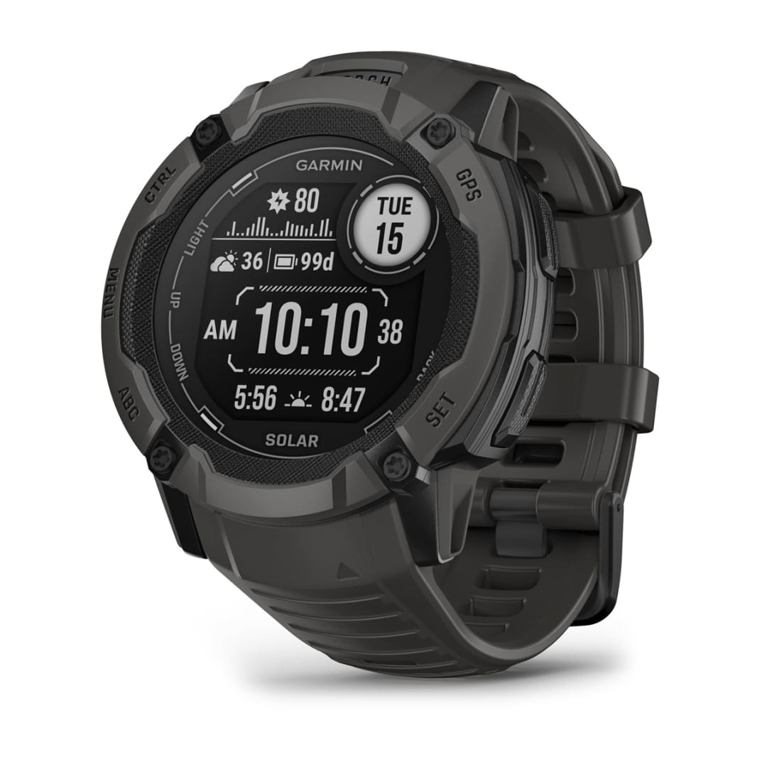 Image of Garmin Instinct 2X Solar 2.79 cm (1.1") MIP 50 mm Graphite GPS...