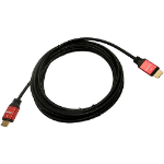 Cablenet 0.5m Gold HDMI 1.4b LSOH Male-Male Pro1080p Hi Speed+E 30AWG Blk Cable